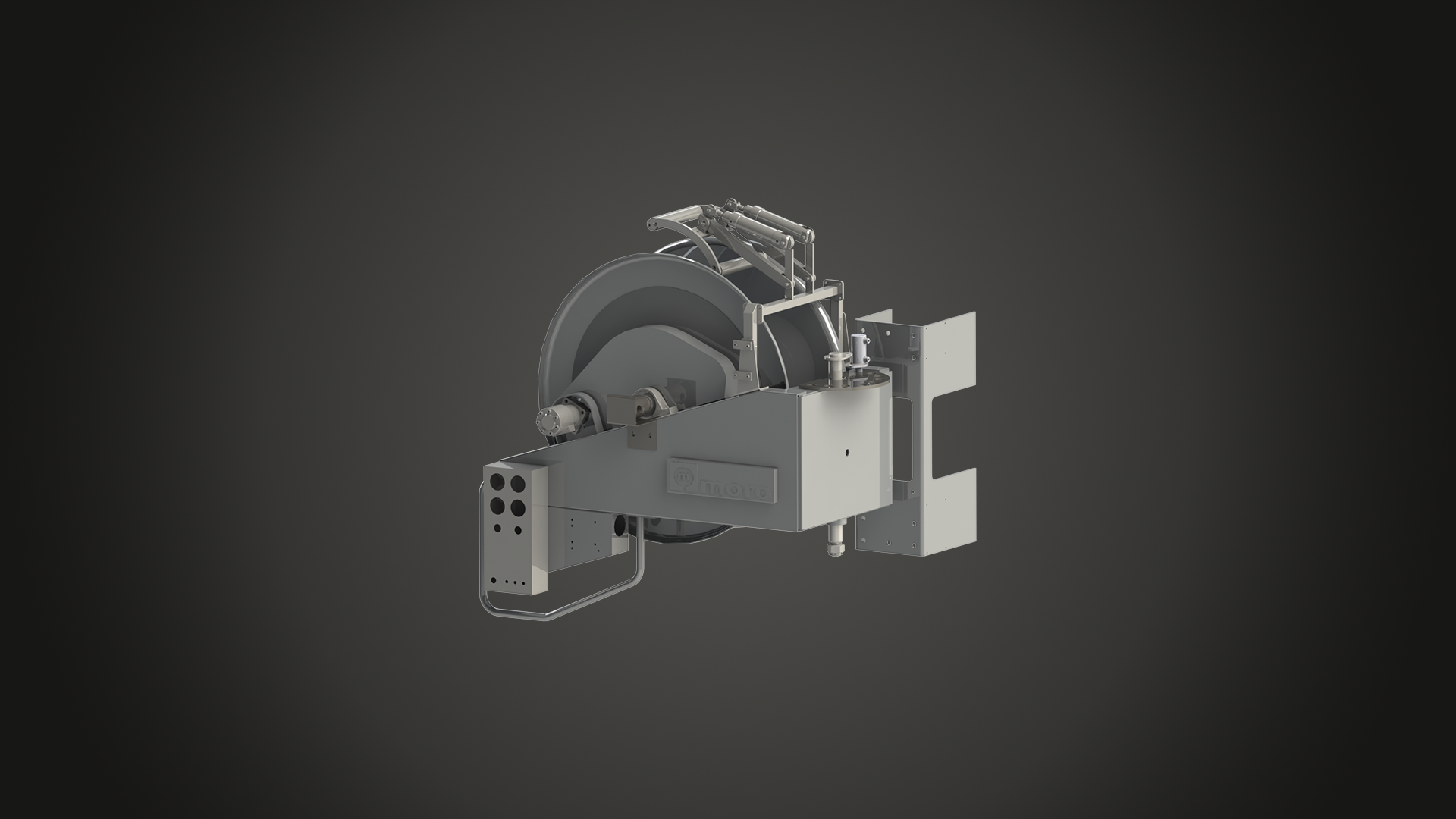 hydraulic-rotation-suction-boom