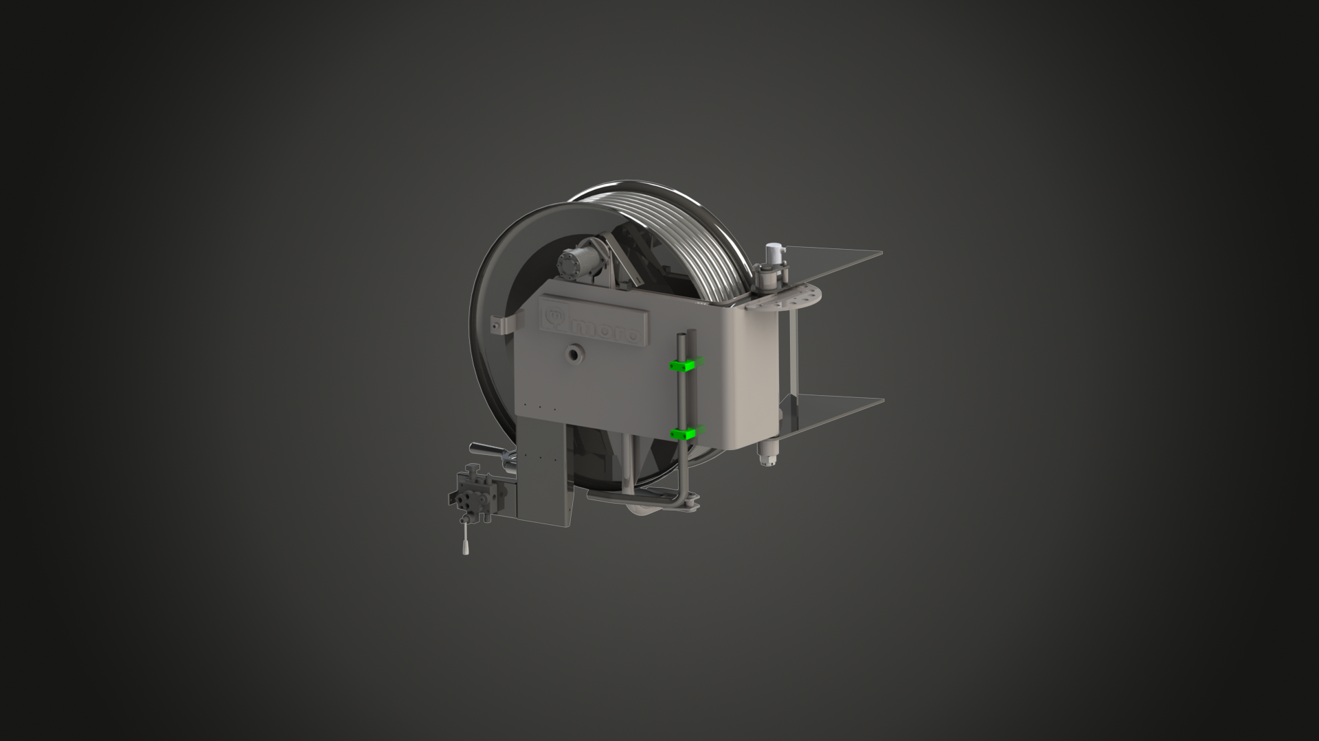 hydraulic-rotation-suction-boom